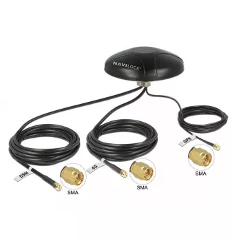 Satelitná anténa DELOCK Navilock 12457 28 dBi zisk 14,4 cm priemer