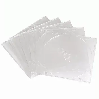 CD slim prázdna krabička Hama 051164 balenie 10 transparentná 1 disk