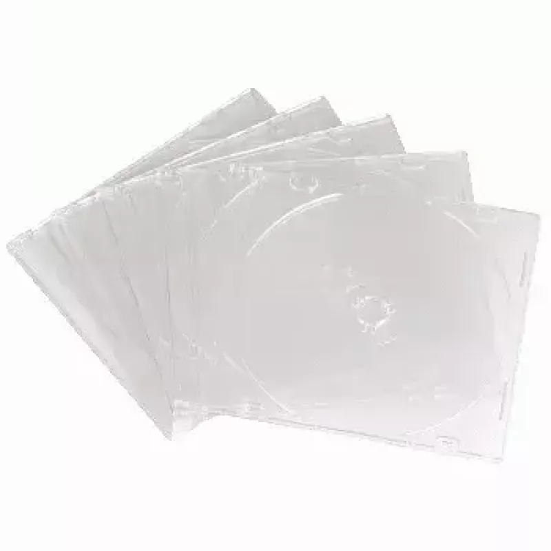 CD slim prázdna krabička Hama 051164 balenie 10 transparentná 1 disk