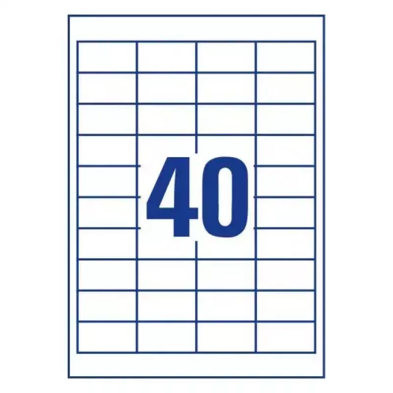 Samolepiaca etiketa obdĺžnik AVERY 6126