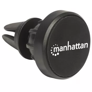 Manhattan magnetický držiak do vetracích mriežok auta, nastaviteľné uchytenie klipom, rýchle nasadenie a zloženie, protišmyková podložka, čierna, doživotná záruka