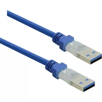 USB kábel Renkforce RF-4369443 0,5 m USB 3.2 Gen 1 modrý