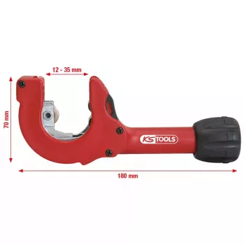 Ručná rezačka rúr KS Tools 104.5060 hmotnosť 520 g