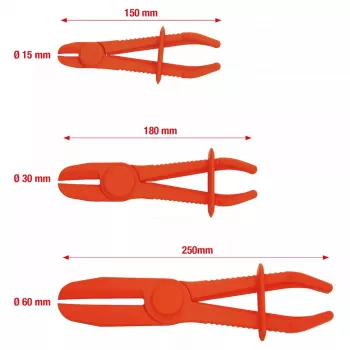 Kliešte KS Tools 115.5050 plast