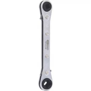 Ráčňový kľúč KS Tools 130.0122 nerezová oceľ 1/4 palca pohon 120 g
