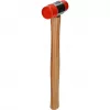 Gumené kladivo KS Tools 140.5202 plastová hlava drevená rukoväť 30 cm 350 g