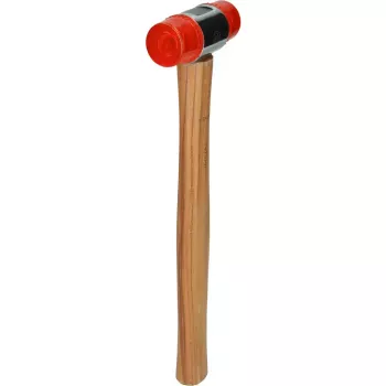 Gumené kladivo KS Tools 140.5202 plastová hlava drevená rukoväť 30 cm 350 g