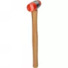 Gumené kladivo KS Tools 140.5202 plastová hlava drevená rukoväť 30 cm 350 g