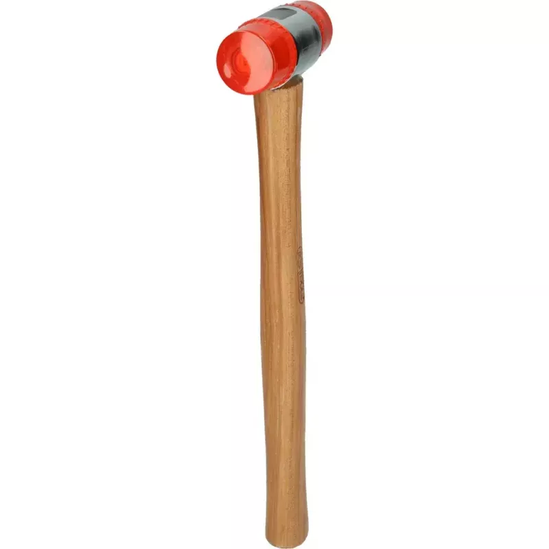 Gumené kladivo KS Tools 140.5202 plastová hlava drevená rukoväť 30 cm 350 g