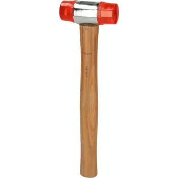 Gumené kladivo KS Tools 140.5202 plastová hlava drevená rukoväť 30 cm 350 g