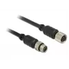Sériový kábel Navilock 62975 čierny 10 m M8