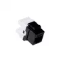 ACT CAT6 Keystone jack nechránený rezací kontakt biely, RJ45, IDC, biela