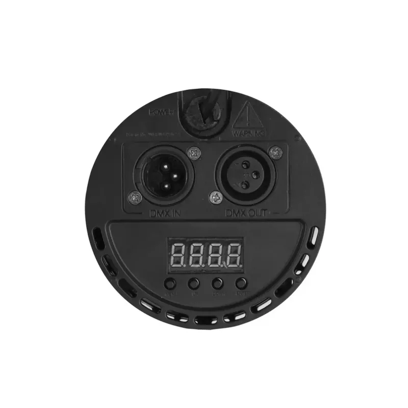 Disco reflektor Eurolite 42110192 LED 12 lámp DMX čierny