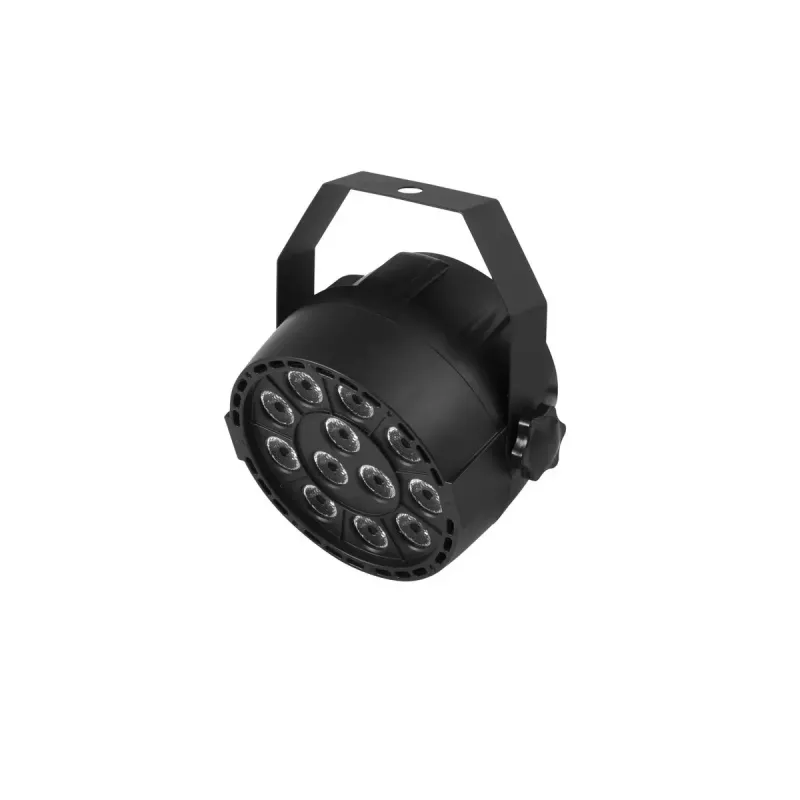 Disco reflektor Eurolite 42110192 LED 12 lámp DMX čierny
