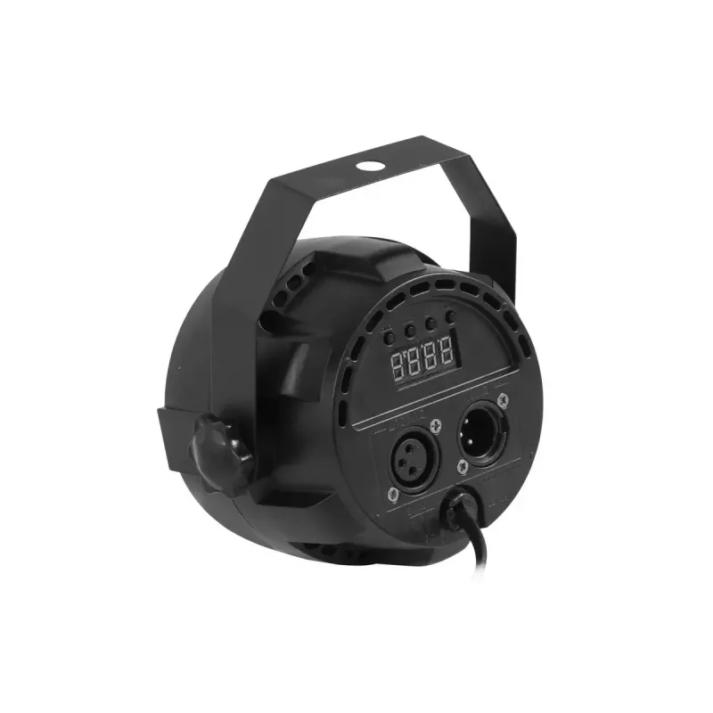 Disco reflektor Eurolite 42110192 LED 12 lámp DMX čierny