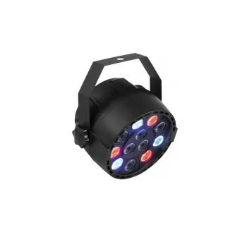Disco reflektor Eurolite 42110192 LED 12 lámp DMX čierny