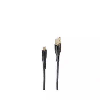 USB kábel ShiverPeaks BS20-72025 1m USB 2.0 A na Micro-USB B čierny