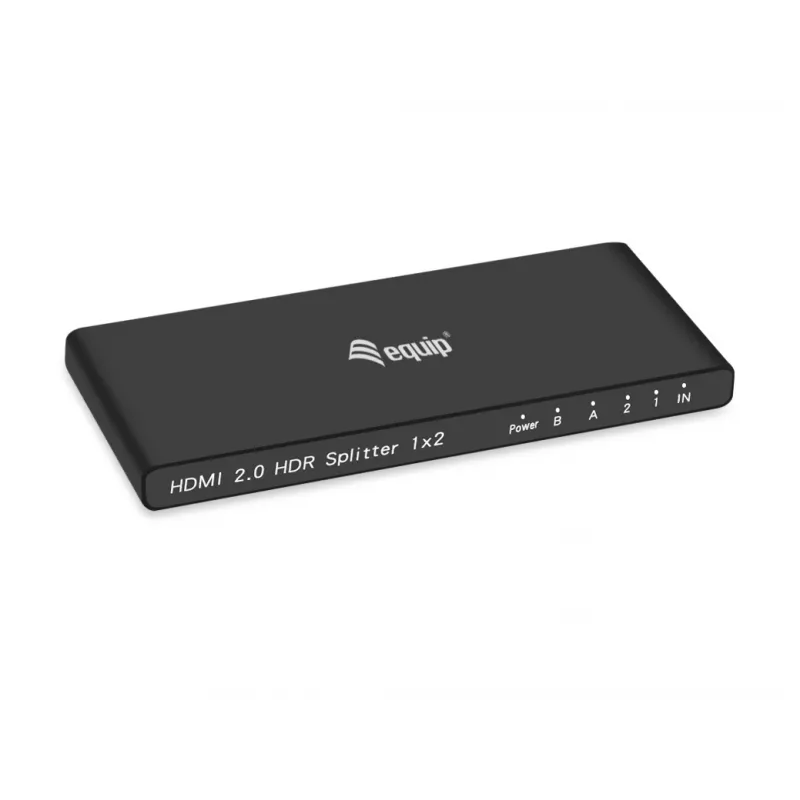 Equip Ultra tenký 2-portový HDMI 2.0 splitter