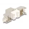 Delock 86050 modul Keystone zásuvka RJ45 Cat.6A STP, balenie po 4 ks