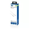 ACT USB 2.0 nabíjací/dátový kábel C konektor - Lightning konektor 2 metre, MFI certifikovaný
