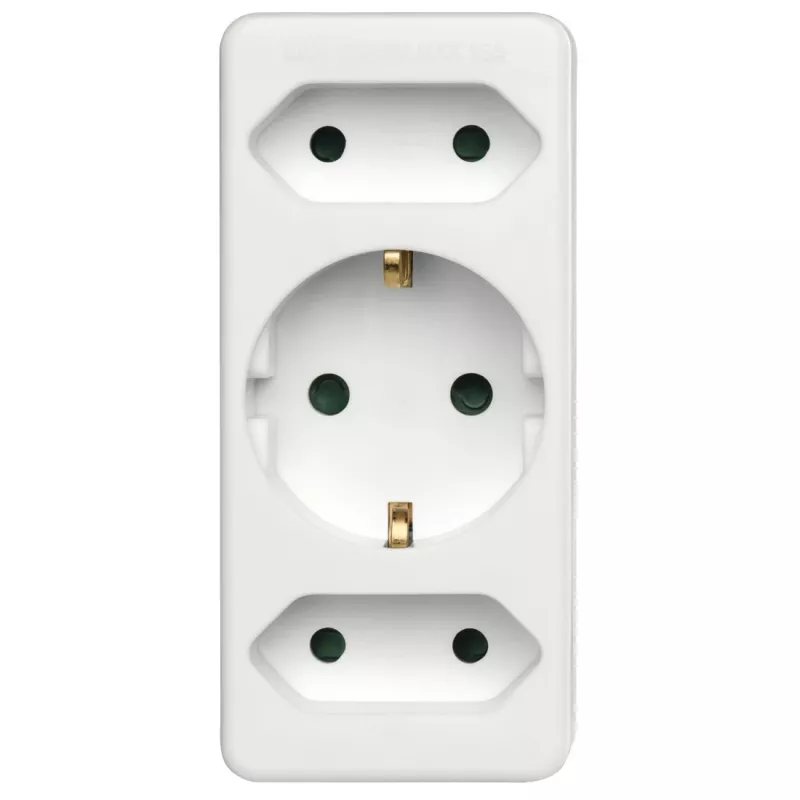Hama 00223215 predlžovací kábel 3 AC výstupy interiér biely