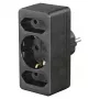 Hama 00223216 predlžovací kábel 3 AC výstupy interiér čierny