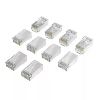 Hama 00200772 sieťový kábel strieborný, transparentný Cat6a