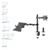 ACT AC8305 stojan na notebook a rameno monitora, 15,6 palca (39,6 cm), čierny