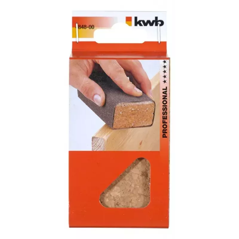 Ručný brúsny nástroj KWB 484800 Wood Cork 60mm x 40mm x 100mm