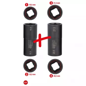 Sada nástrčných kľúčov KS Tools 515.0895 1/2
