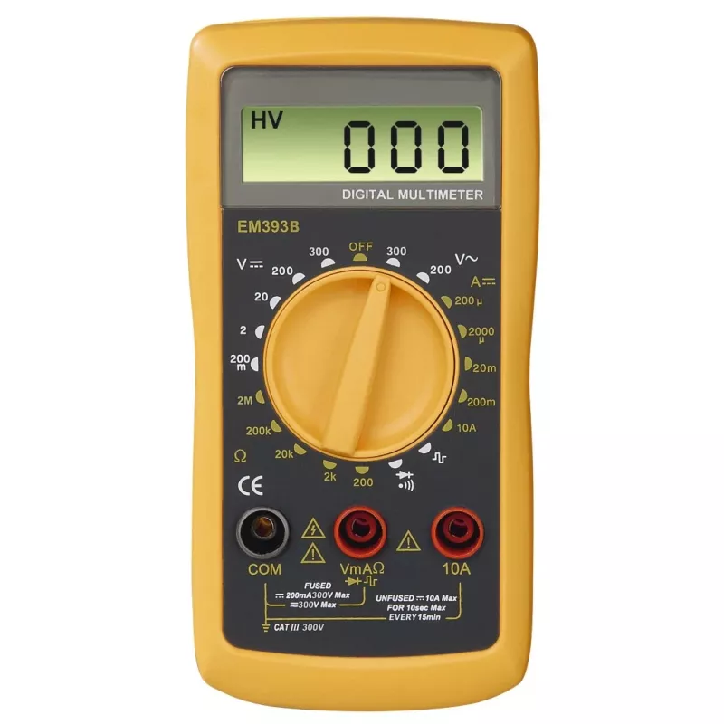 Hama 00223565 multimeter digitálny multimeter CAT III 300V