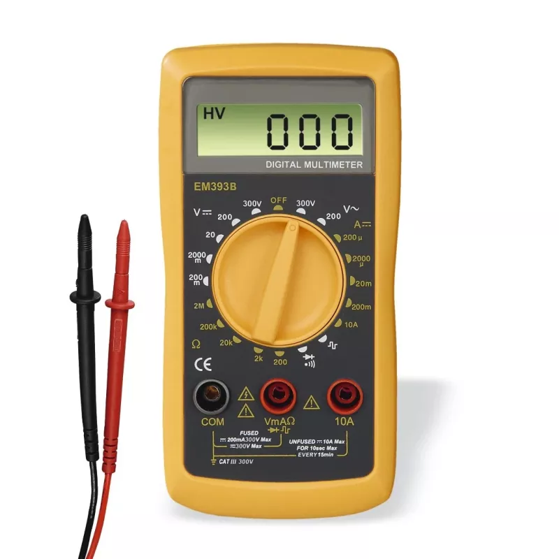 Hama 00223565 multimeter digitálny multimeter CAT III 300V
