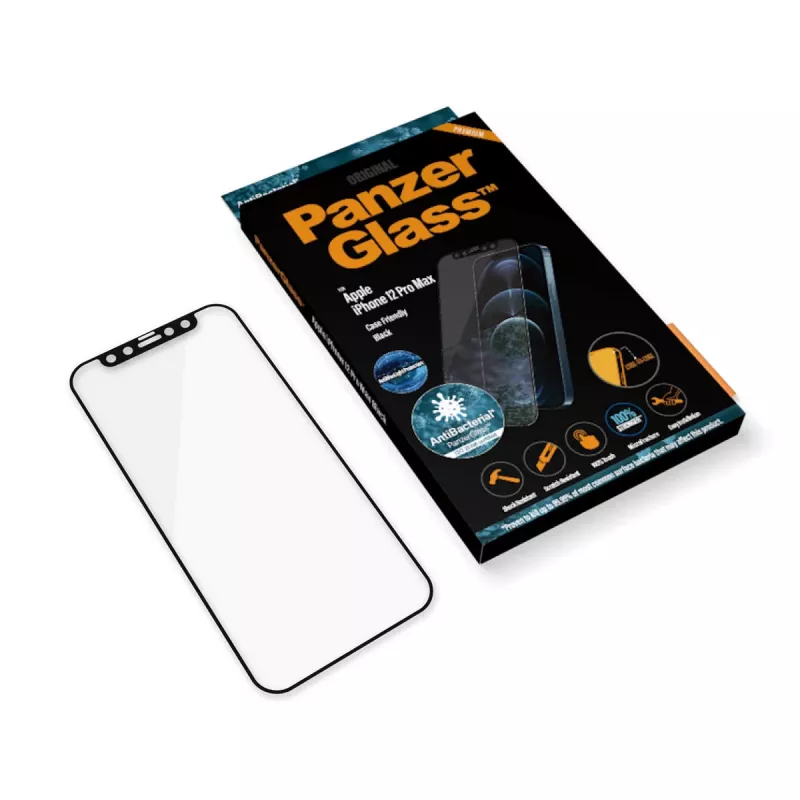 PanzerGlass ® ochrana displeja proti modrému svetlu Apple iPhone 12 Pro Max | bezrámová