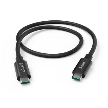Hama Full-Featured USB kábel USB 3.2 Gen 1 (3.1 Gen 1) 1,5 m USB C čierny