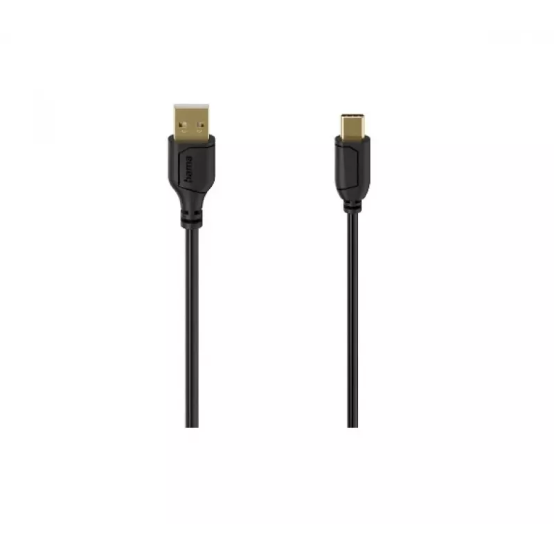 Hama 00074265 USB kábel USB 2.0 0,75 m USB A USB C čierny