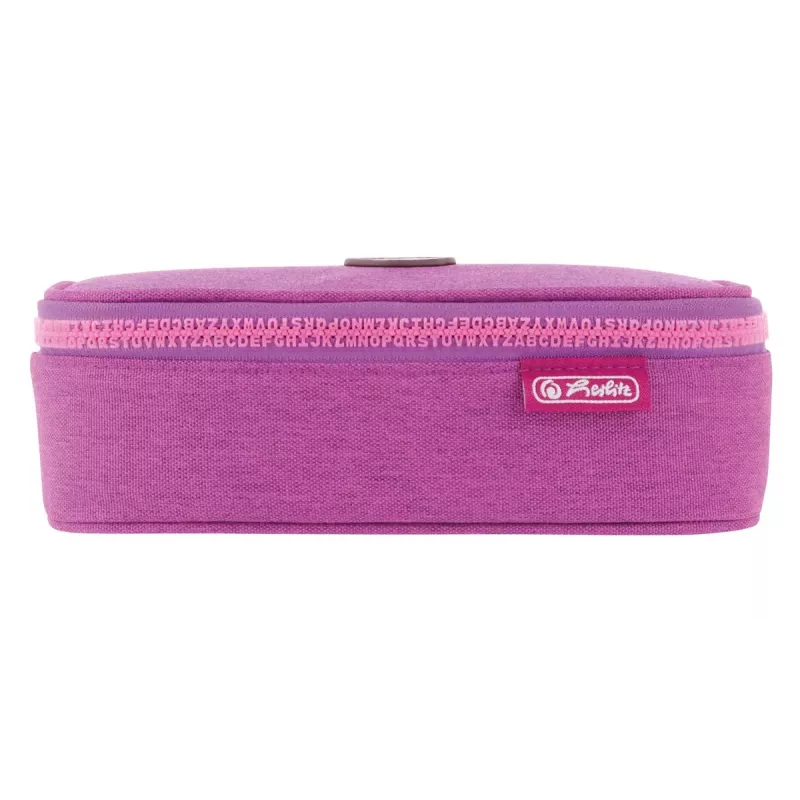 Peračník Herlitz beatBox ABC Soft polyester ružová fialová 225x120x70mm