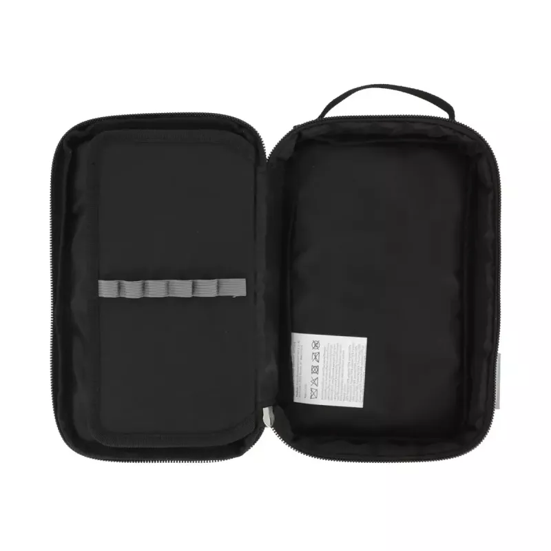 Mäkký peračník Herlitz 2 Go polyester sivá 210x130x60mm