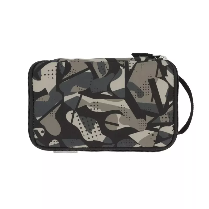 Mäkký peračník Herlitz 2 Go polyester sivá 210x130x60mm