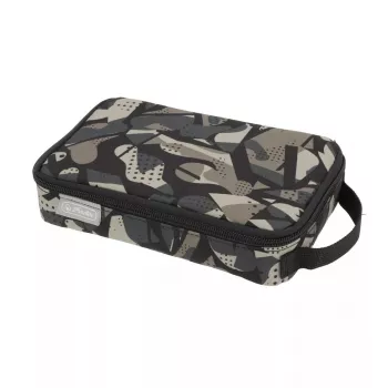 Mäkký peračník Herlitz 2 Go polyester sivá 210x130x60mm