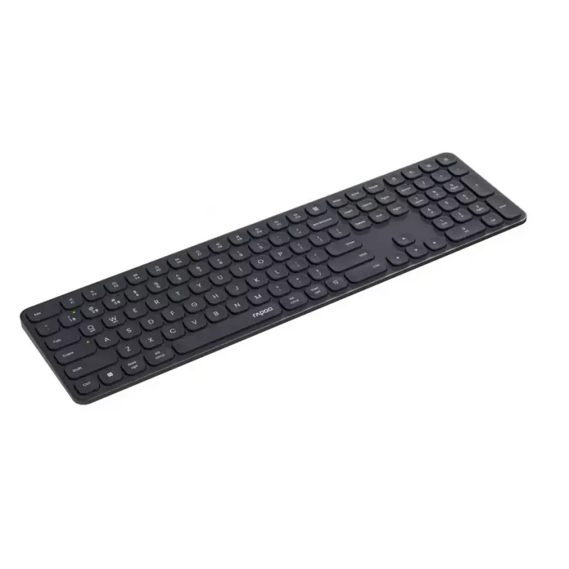Bluetooth klávesnica Rapoo 00228033 QWERTZ nemecká tmavosivá bezdrôtová