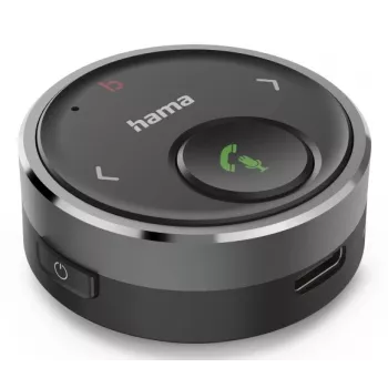 Hama 00014173 Bluetooth hudobný prijímač 7 m čierny, sivý, strieborný