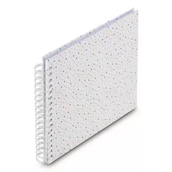 Hama Confetti fotoalbum viacfarebné 100 listov 10 x 15 cm špirálová väzba