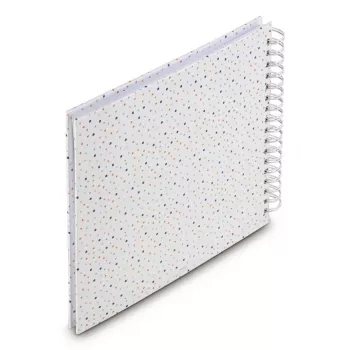 Hama Confetti fotoalbum viacfarebné 100 listov 10 x 15 cm špirálová väzba