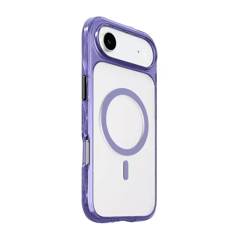 LAUT Crystal Matter X puzdro pre iPhone 17 Air, Purple Crystal