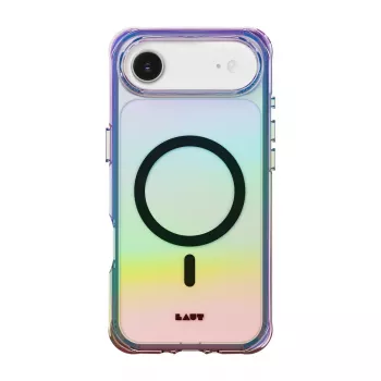 Puzdro na telefón LAUT AERO HOLO viacfarebné priehľadné pre iPhone 17 Air 6,5 palca