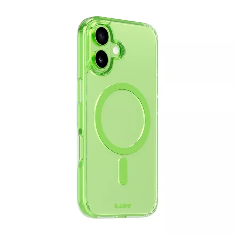 Puzdro LAUT CRYSTAL FLURO iPhone 17 svetlozelená 16 cm