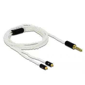 audio kábel DeLOCK 85846 1,2 m 4,4 mm 2x MMCX biely