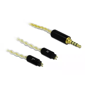 audio kábel DeLOCK 85849 1,25 m 3,5 mm biely