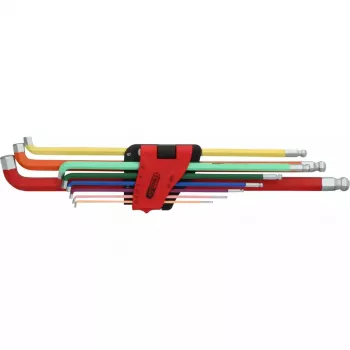 Sada imbusových kľúčov KS Tools 151.4560 9 ks