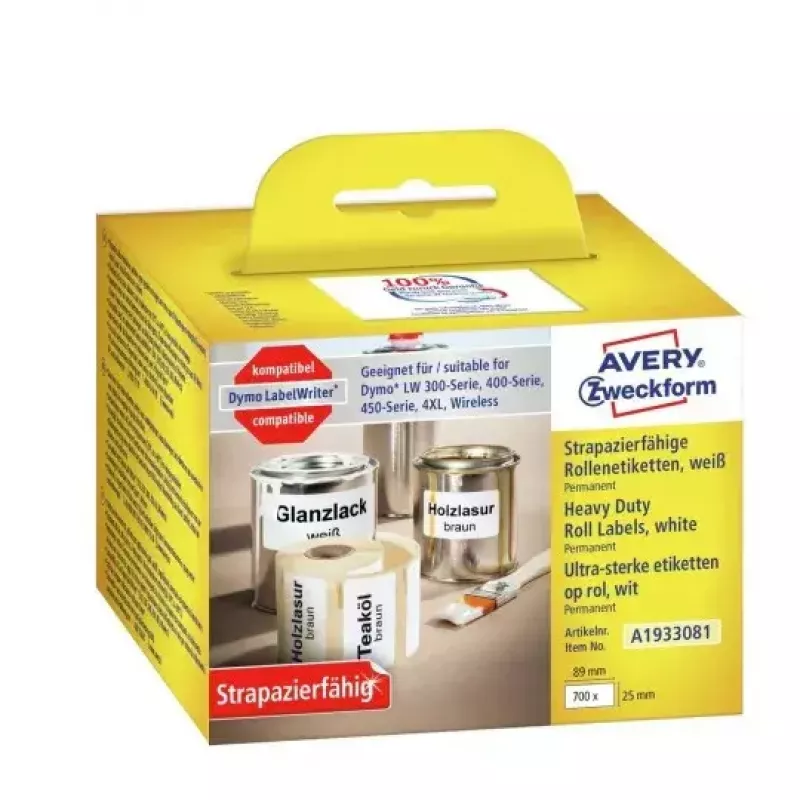 Samolepiaca etiketa obdĺžniková Avery A1933081